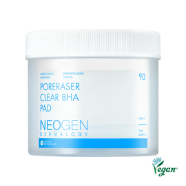[NeoGen] DERMALOGY PORERASER CLEAR BHA PAD 160ML (90 PADS)