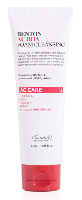 [benton] AC BHA Foam Cleansing 120ml