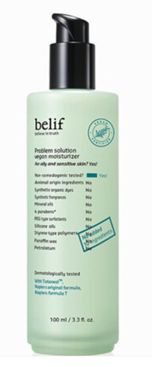 [Belif] Problem solution vegan moisturizer 100ml