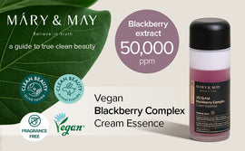 [Mary&May] Vegan Blackberry Complex Cream Essence 30ml [Miniature]