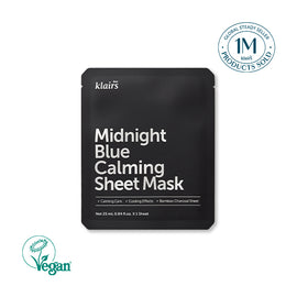 [Dear Klairs] Midnight Blue Calming Sheet Mask 1EA