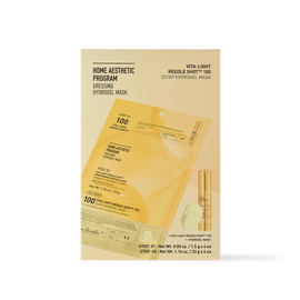 [VT Cosmetics] VITA-LIGHT Reedle Shot 100 2STEP Hydrogel Mask 4ea