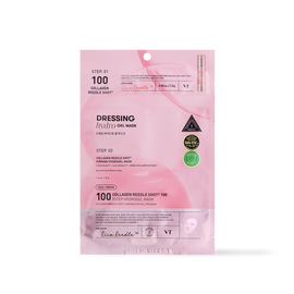 [VT Cosmetics] COLLAGEN Reedle Shot 100 2STEP Hydrogel Mask - 2type