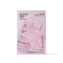 [VT Cosmetics] COLLAGEN Reedle Shot 100 2STEP Hydrogel Mask 4ea