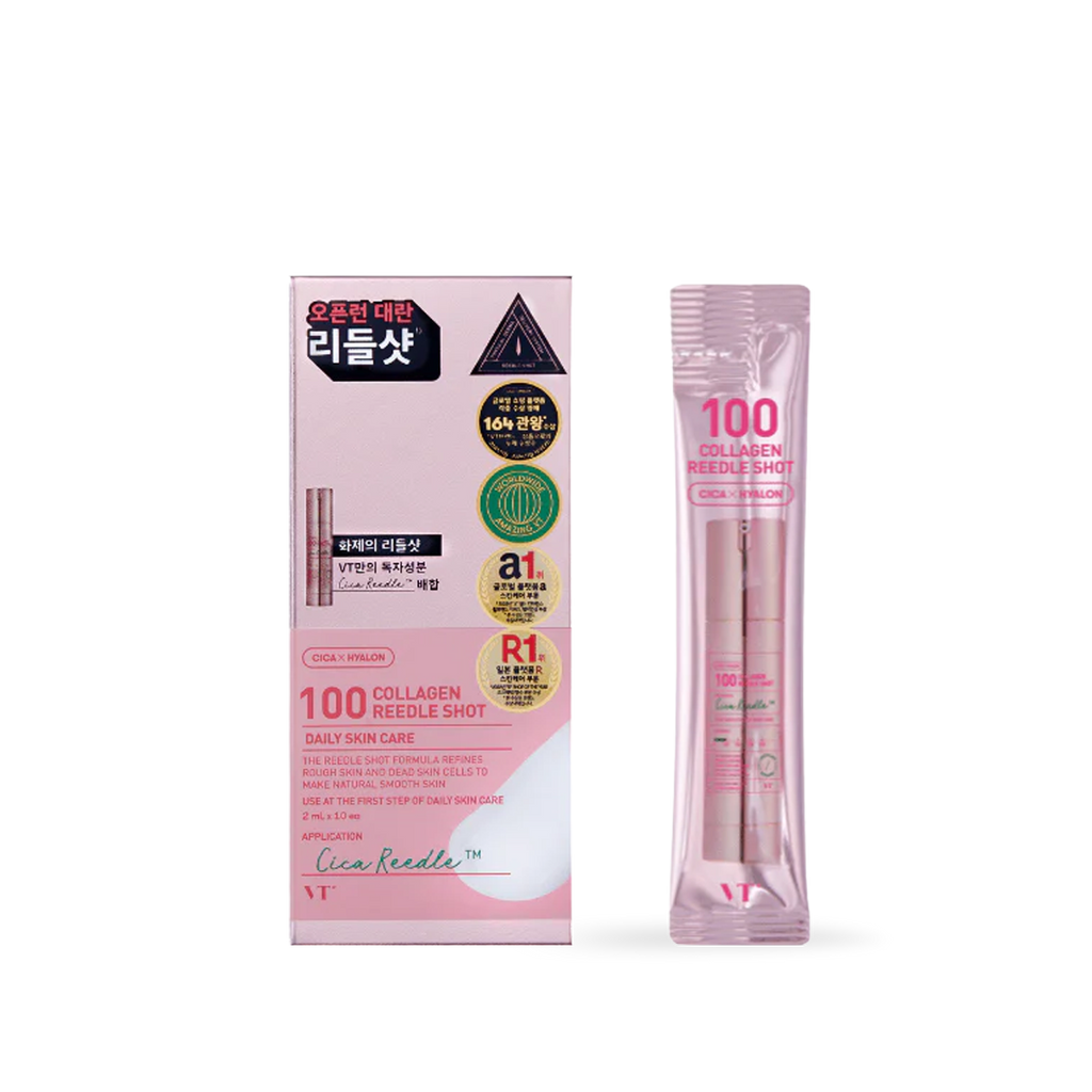 [VT Cosmetics] 100 Collagen Reedle shot 10ea
