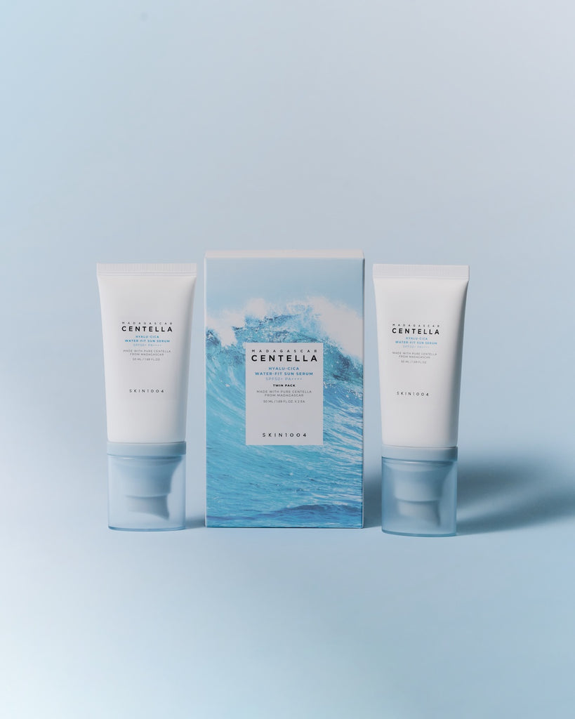 [Skin1004] Madagascar Centella Hyalu-Cica Water-Fit Sun Serum Twin Pack 50ml*2