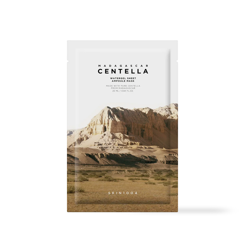 [Skin1004] Madagascar Centella Watergel Sheet Ampoule Mask - 2 Type