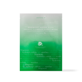 [AXIS-Y] Mugwort Green Vital Energy Complex Sheet Mask 27ml