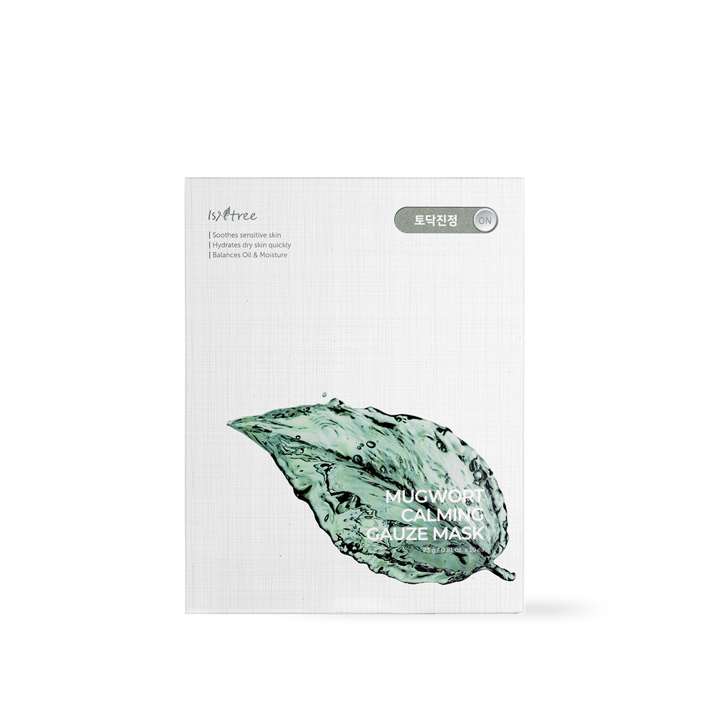 [Isntree] Mugwort Calming Gauze Mask 23g*10ea