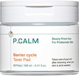 [P.CALM] Barrier Cycle Toner Pad 160ml