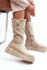 Buskin boots Step in style