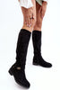 Thigh-Hight Boots Step in style