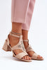 Heel sandals Step in style