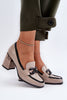 Heeled low shoes Step in style