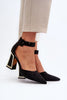 Block heel pumps Step in style