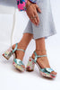 Heel sandals Step in style