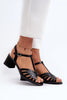 Heel sandals Step in style