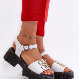 Heel sandals Step in style