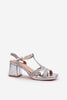Heel sandals Step in style