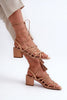 Heel sandals Step in style
