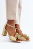 Heel sandals Step in style