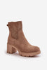 Heel boots Step in style