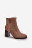 Heel boots Step in style