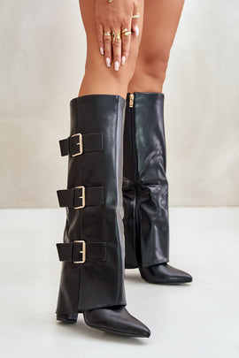 Heel boots Step in style