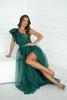 Evening dress Bicotone