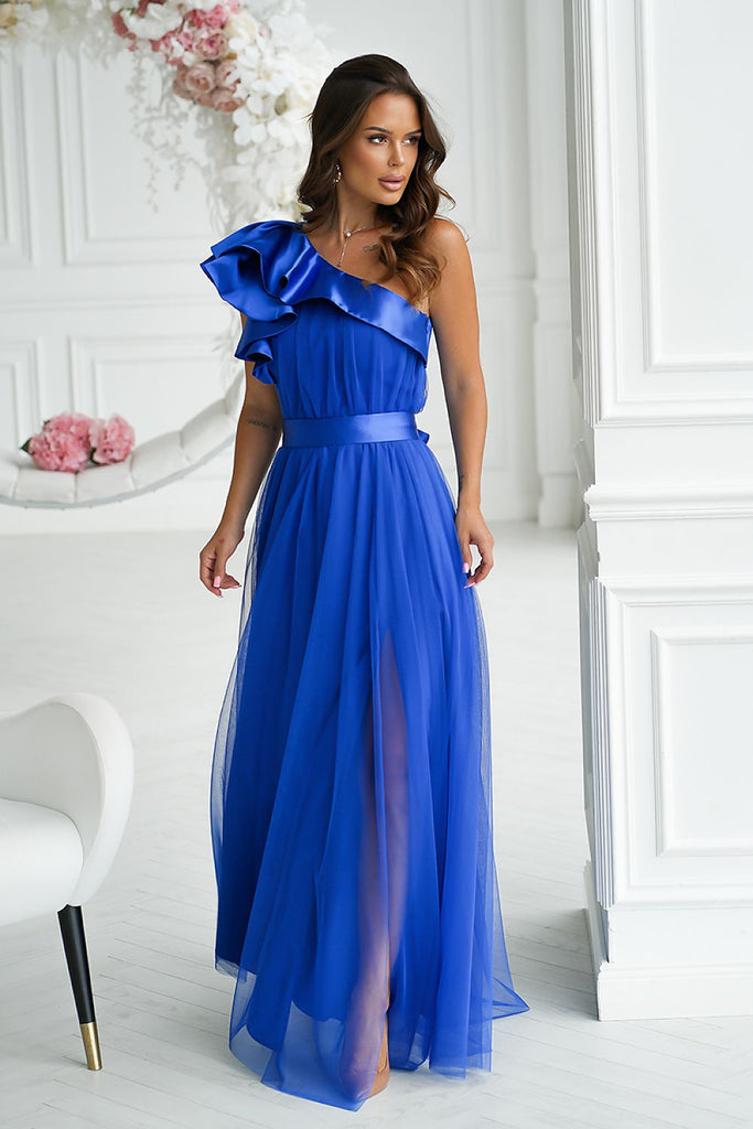 Evening dress Bicotone