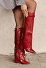 Heel boots Step in style