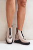 Buskin boots Step in style