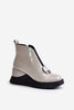 Buskin boots Step in style