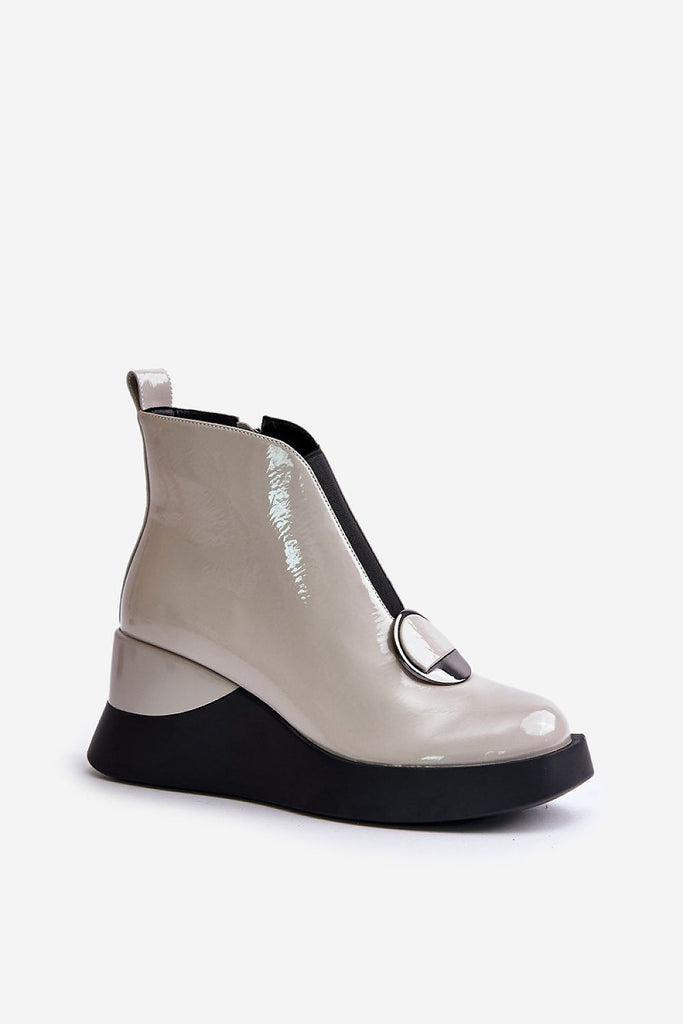 Buskin boots Step in style