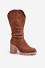 Heel boots Step in style