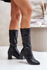 Heel boots Step in style