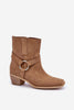 Heel boots Step in style