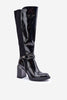 Heel boots Step in style