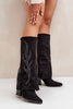 Heel boots Step in style