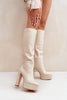 Heel boots Step in style