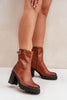 Heel boots Step in style
