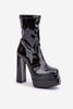 Heel boots Step in style