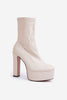 Heel boots Step in style