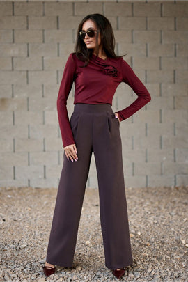  Women trousers model 216487 Roco Fashion 