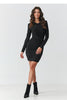  Evening dress model 218111 Makadamia 
