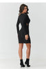  Evening dress model 218111 Makadamia 