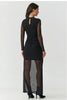  Evening dress model 219536 Makadamia 