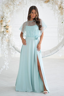  Long dress model 219695 Bicotone 