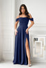  Long dress model 219705 Bicotone 