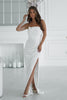  Long dress model 219716 Bicotone 